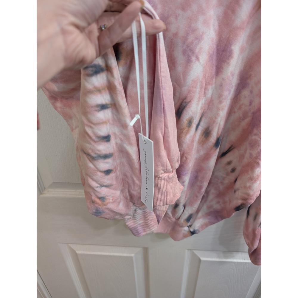 Young Fabulous & Broke Juliette Tie Dye Sweatshirt Womens Pullover NWT - Size XS - Picture 4 of 7